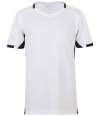 01719 Kd Classico SOL'S Kids Classico Contrast T-Shirt White / Black colour image